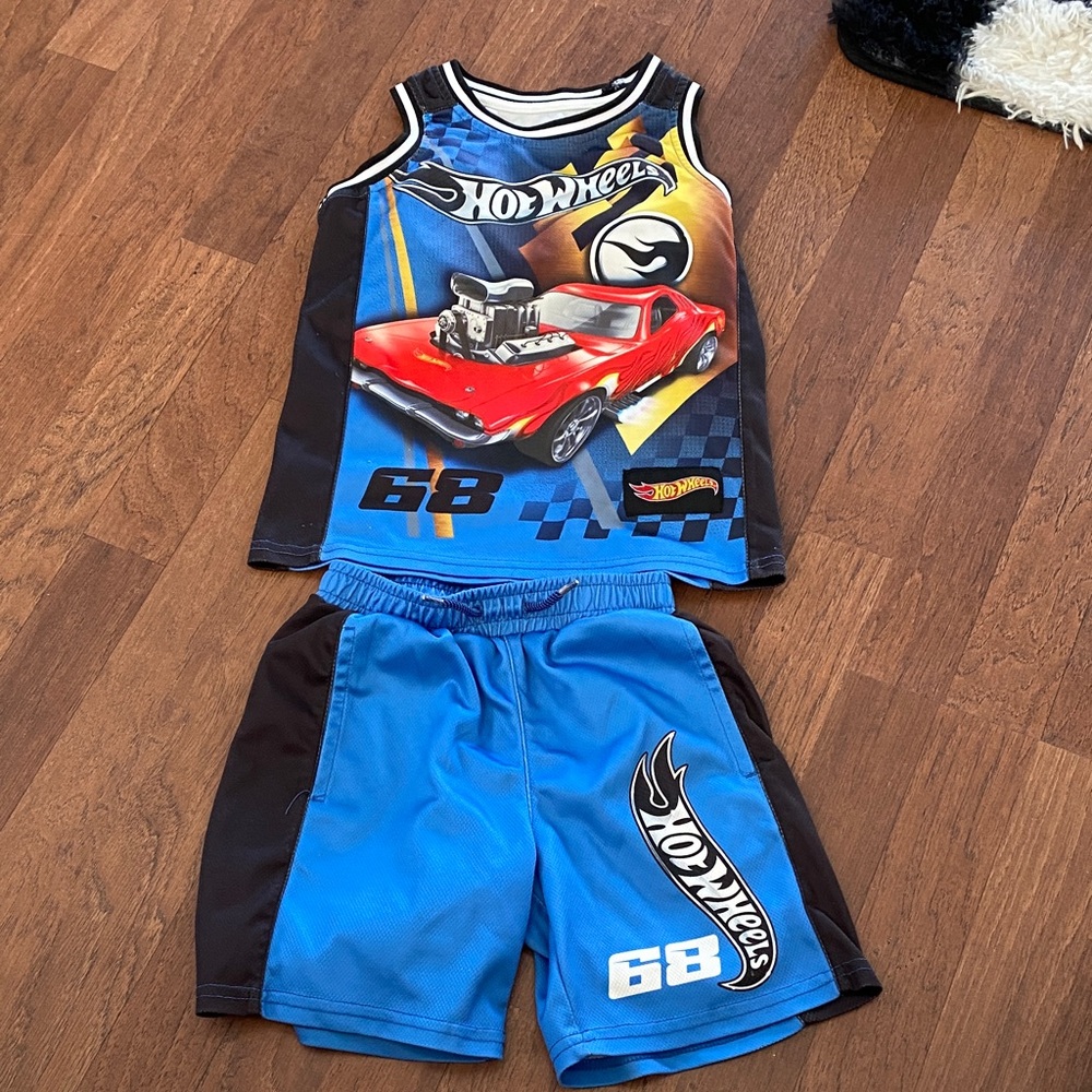 Hot Wheels Kids Matching Set - Blue and Black